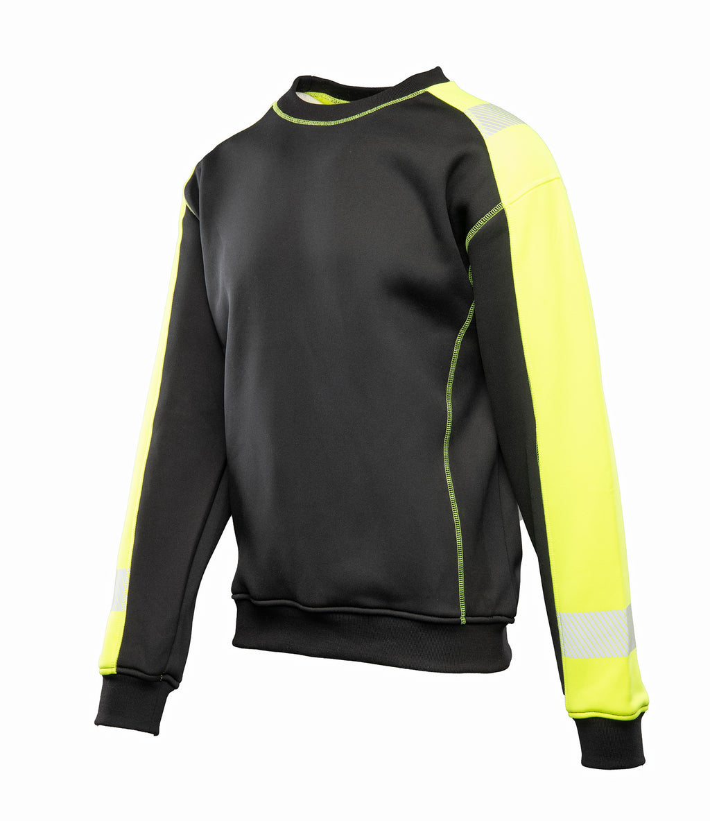SEVEN KINGS RIVAL SWEATSHIRT BLACK/YELLOW