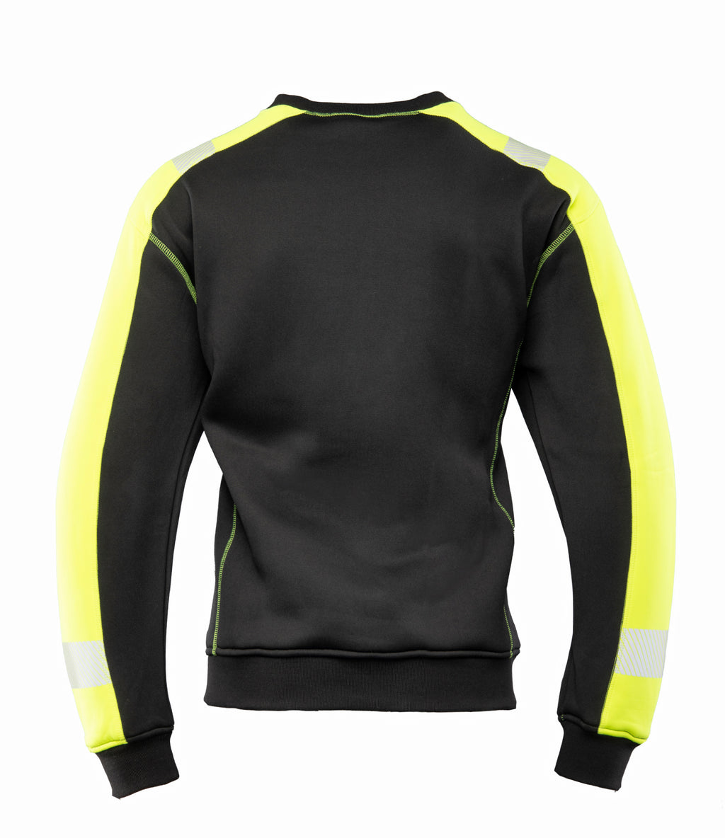 SEVEN KINGS RIVAL SWEATSHIRT BLACK/YELLOW