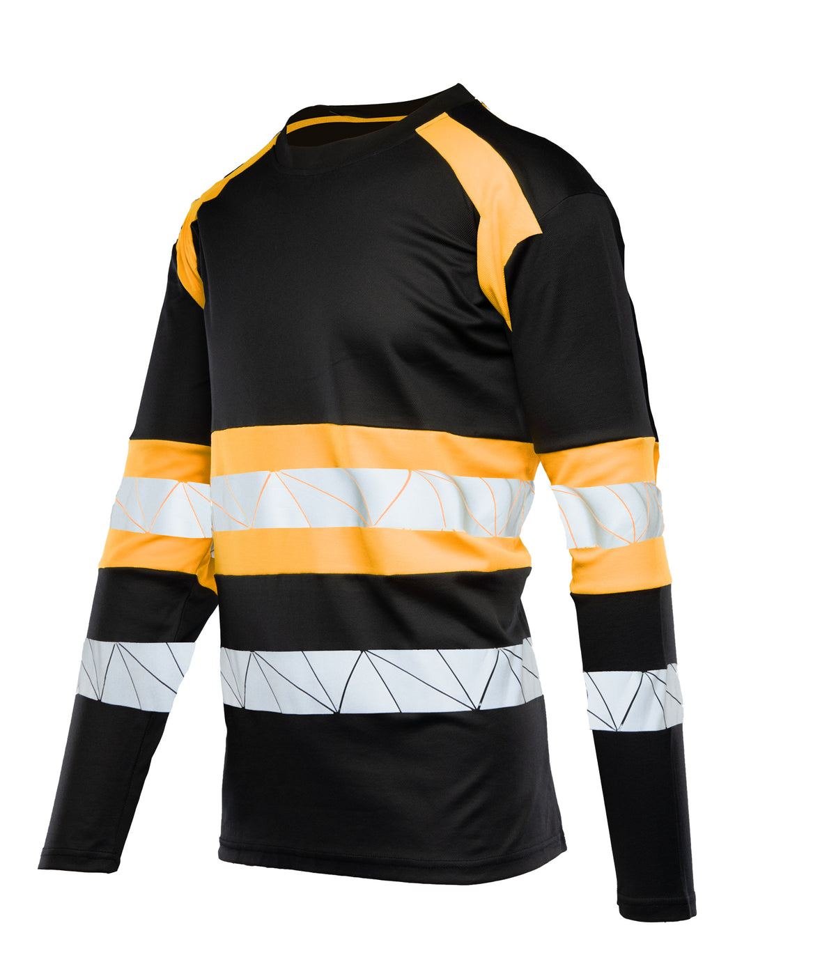 ECO RIVAL LONGSLEEVE BLACK/ORANGE
