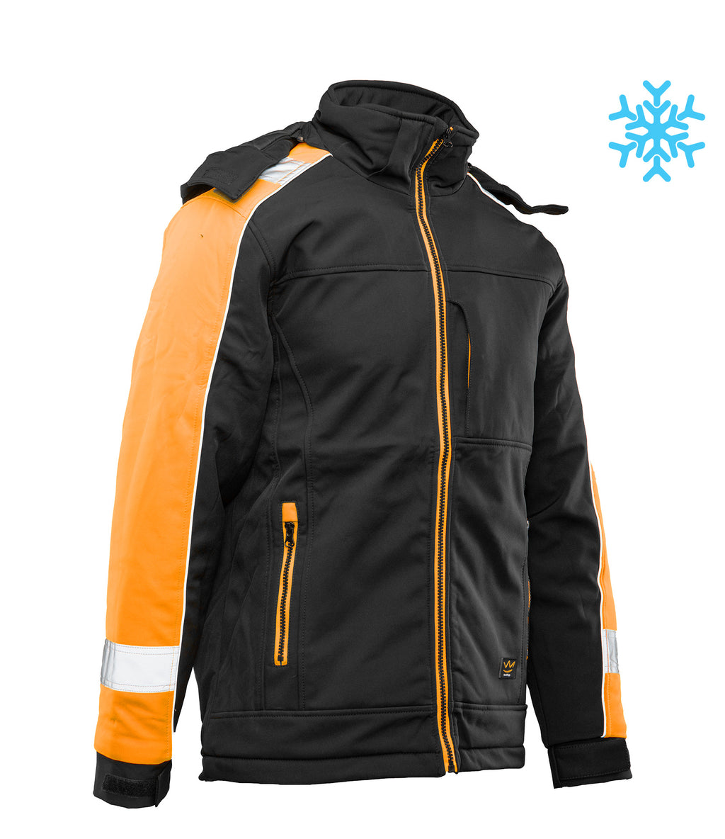 PADDED SOFTSHELL RIVAL ORANGE