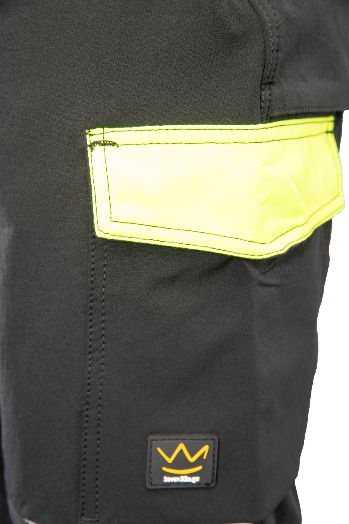RIVAL TROUSERS SOFTSHELL BLACK/YELLOW