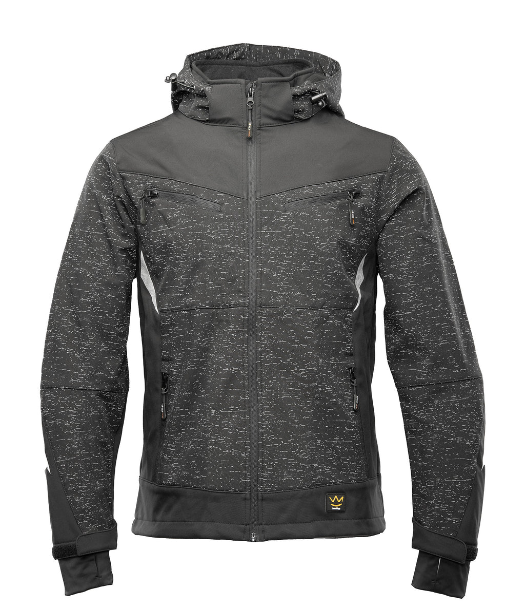 SOFTSHELL CROSS GRAY