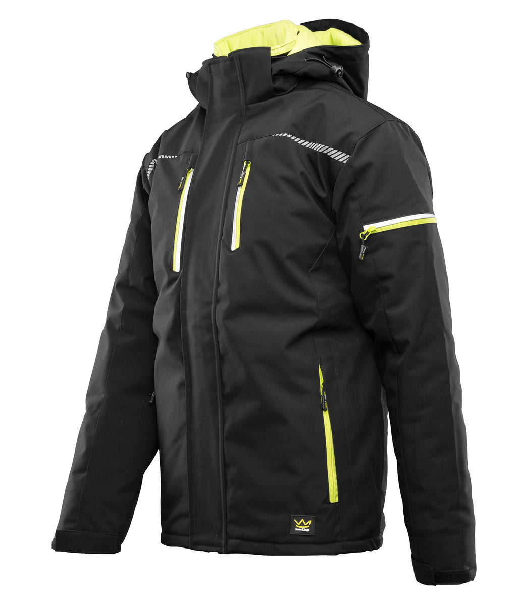 VECTOR JACKET BLACK/GREEN