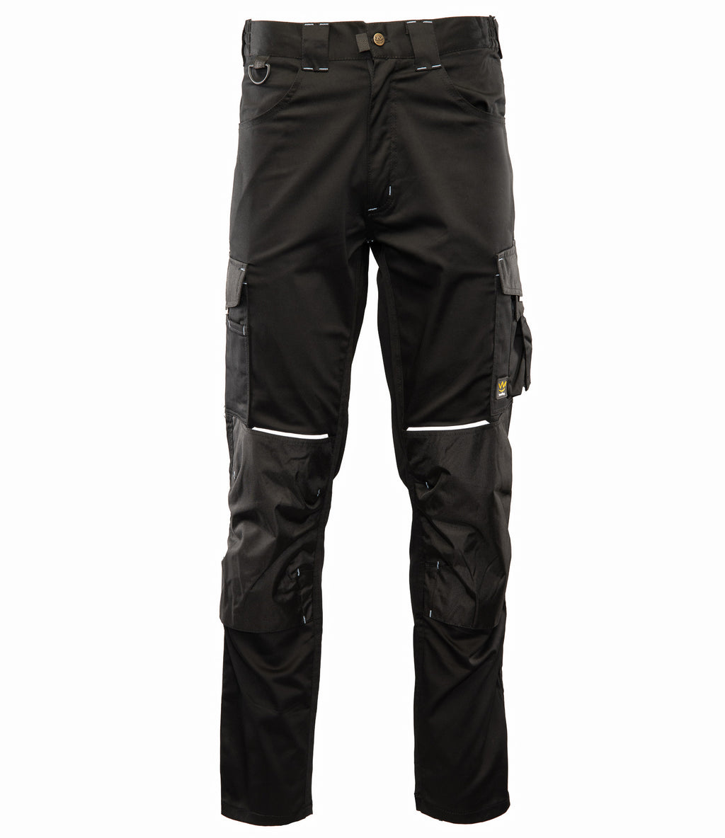 WAIST PANTS BLACK FOR WOMEN