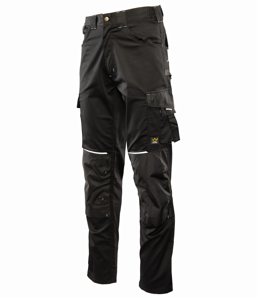 WAIST PANTS BLACK FOR WOMEN