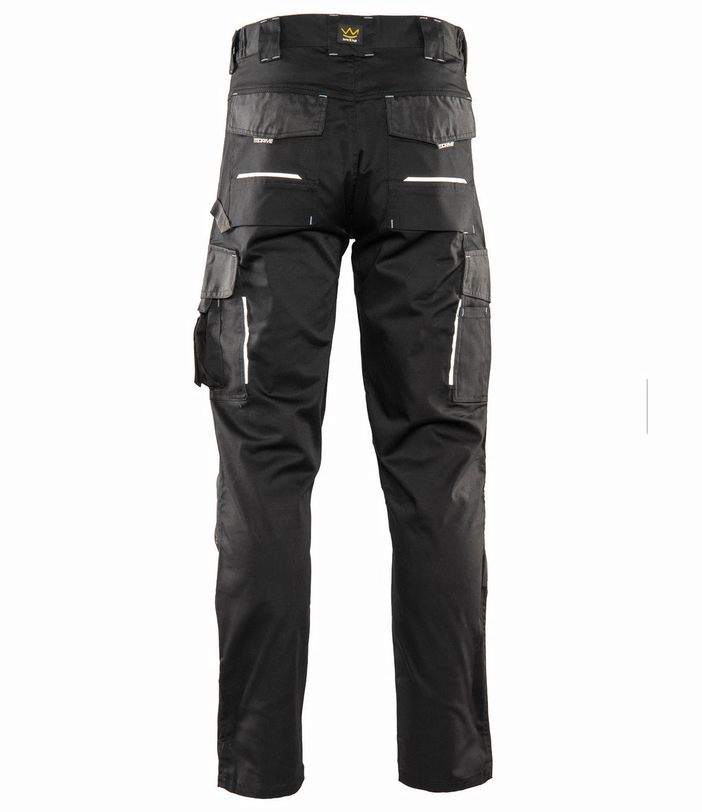 WAIST PANTS BLACK FOR WOMEN