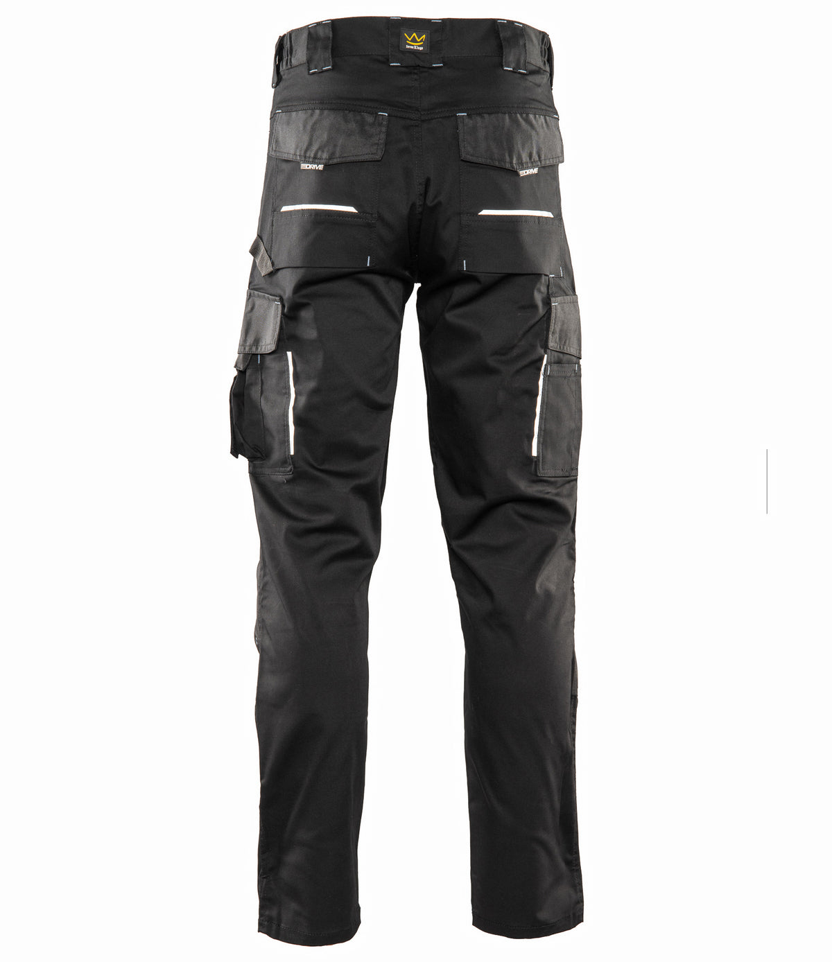 WAIST PANTS BLACK FOR WOMEN